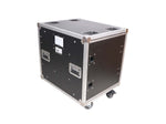 ProX XS-12USLAM24, 12U Vertical Rack Mount Case with 2 Sliding Doors and Caster Wheels by ProX Cases