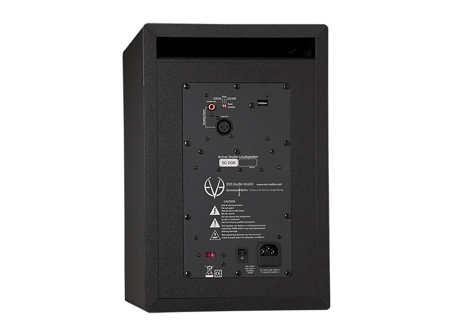 Eve Audio SC208, 2-Way Active Studio Monitor - 8 Inch by EVE Audio
