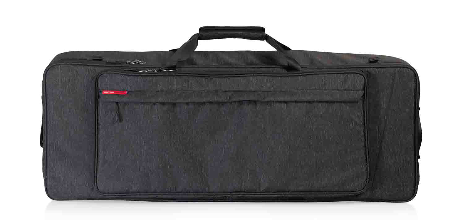 Gator Cases GTK61SL-BLK Transit Series Protective Gig Bag for 61-Note Slim Keyboards by Gator Cases