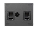 HK Audio L9-118SUBBA, Powered 1100W 18" Dual Vented Bandpass Subwoofer - Black by HK Audio