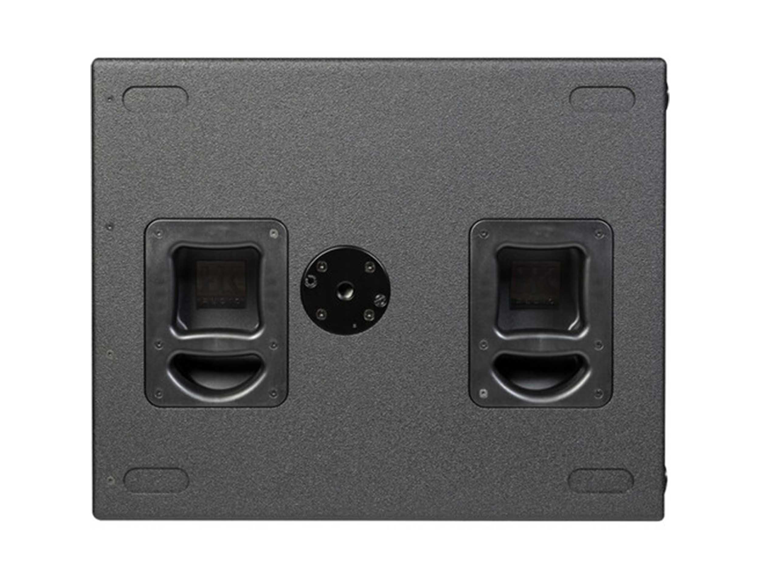 HK Audio L9-118SUBBA, Powered 1100W 18" Dual Vented Bandpass Subwoofer - Black by HK Audio