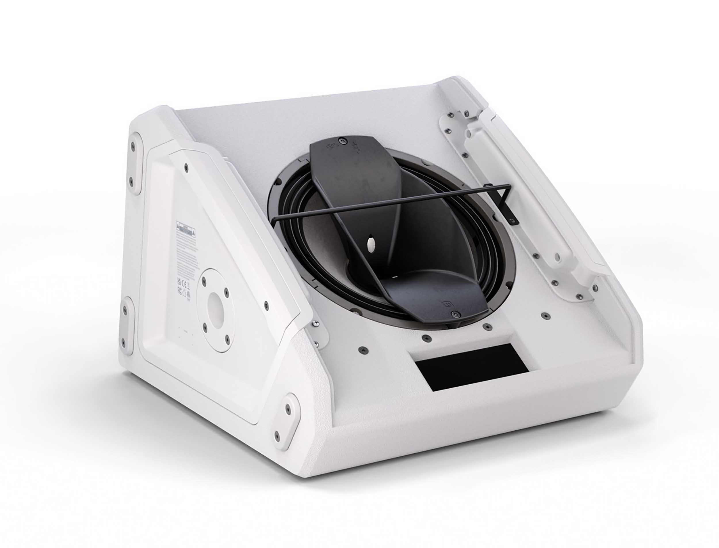 LD System LDS-MON10AG3W, 10" Powered Coaxial Stage Monitor - White by LD Systems