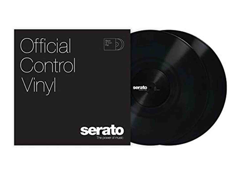 Serato DJ Performance Series Official 12 Inch Control Vinyl (Pair) Black  SCV-PS-BLK-OJ by Serato