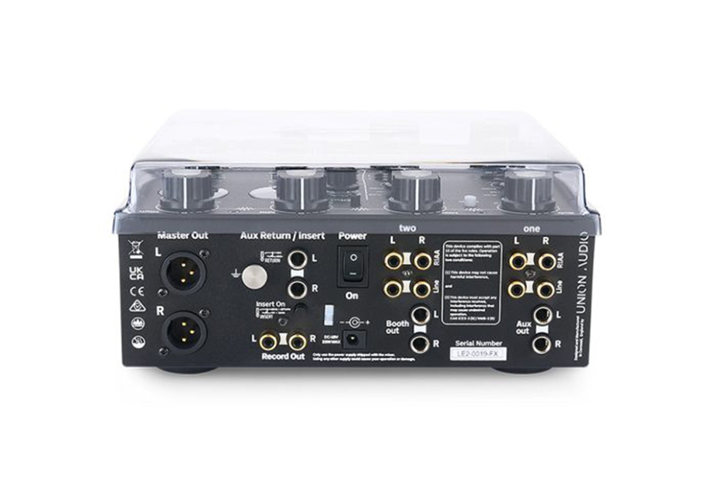 Decksaver DS-PC-ORBIT2LEFX, Protection Cover for Union Audio Orbit.2 LE and Orbit.2 LE FX by Decksaver