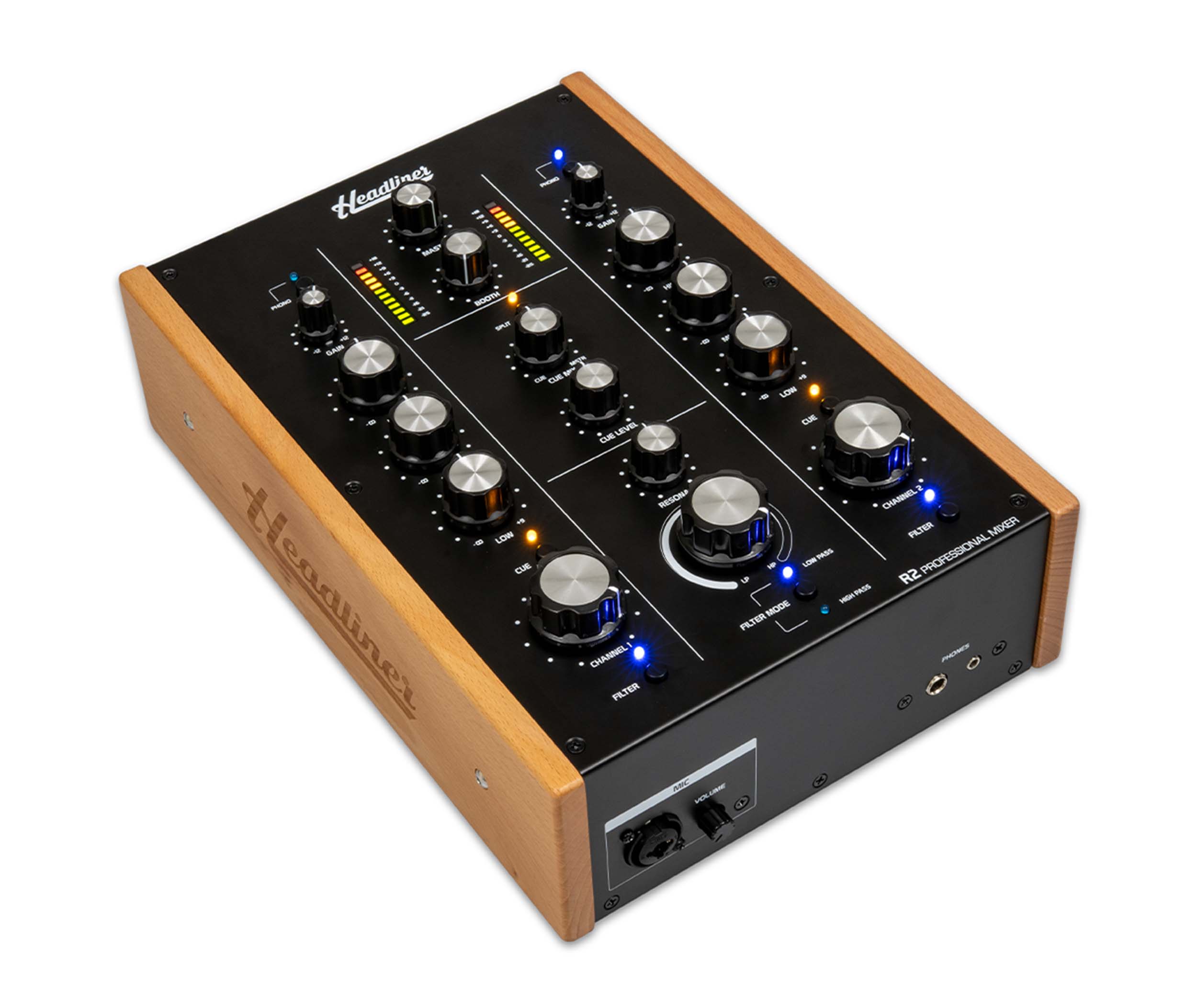 B-Stock: Headliner HL90100 R2- 2 Channel Rotary DJ Mixer by Headliner