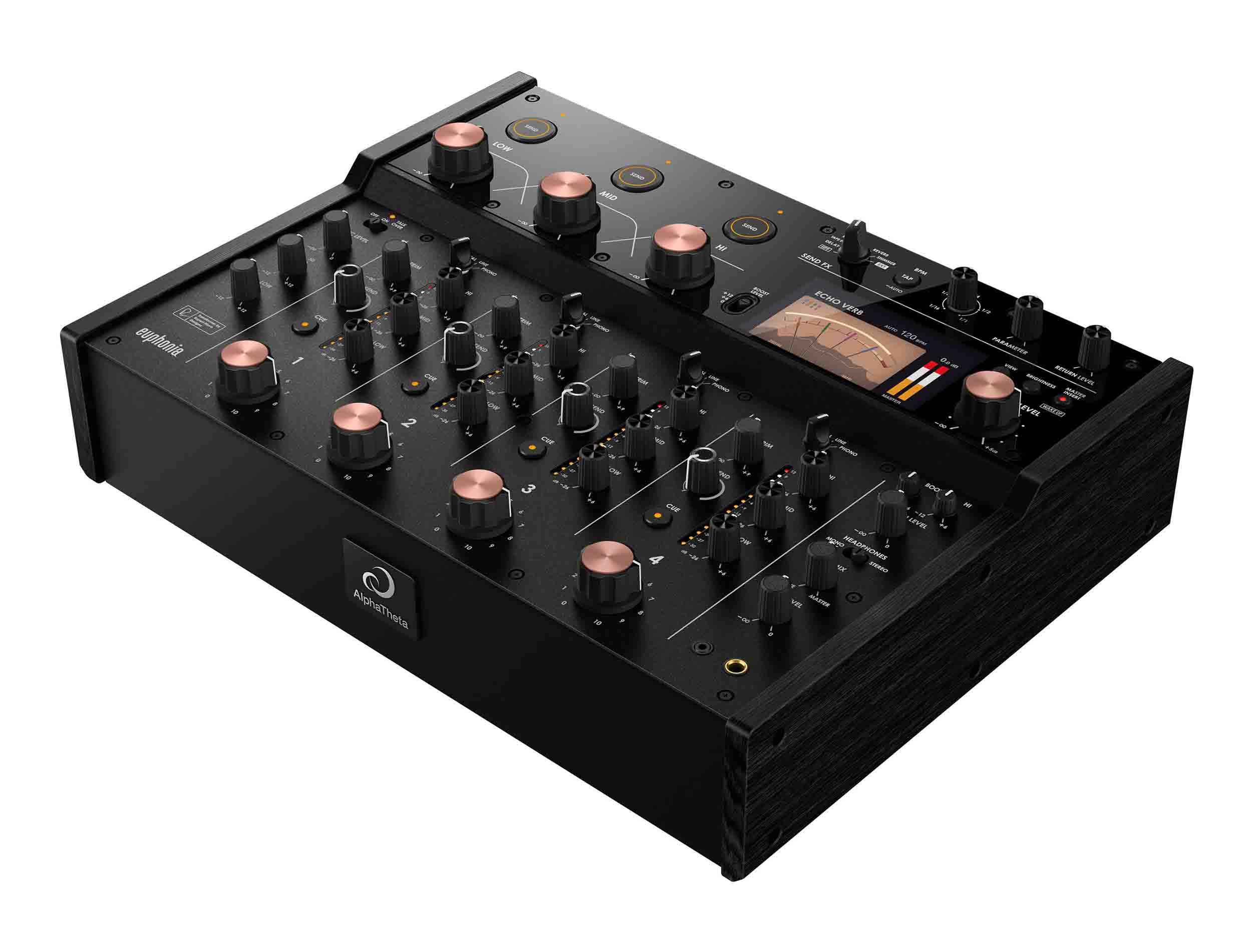 B-Stock: AlphaTheta 4-Channel Pro Rotary Mixer - Euphonia