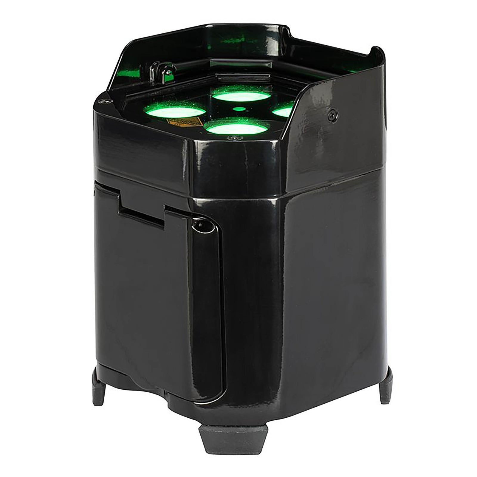 ADJ Element H6, Event Up Lighting System With (6) IP54-Rated Black Fixtures and Charging Flight Case by ADJ