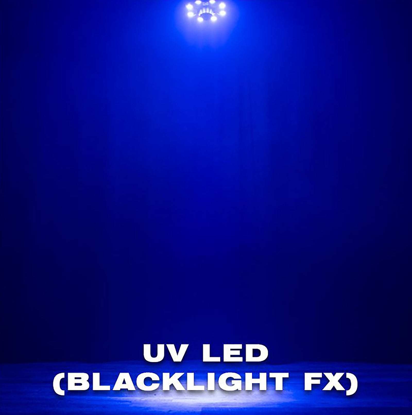 Eliminator Lighting Furious Three RGUV, Party Light with Moonflower, Wash, and Laser Effect by Eliminator Lighting