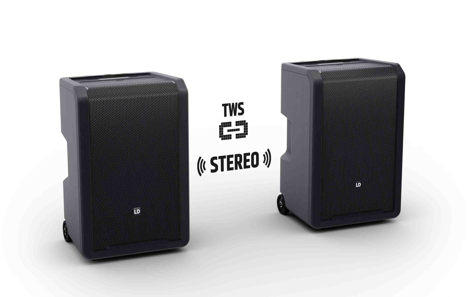 LD Systems ANNY10 10" Portable Battery-Powered Bluetooth PA System with Mixer by LD Systems