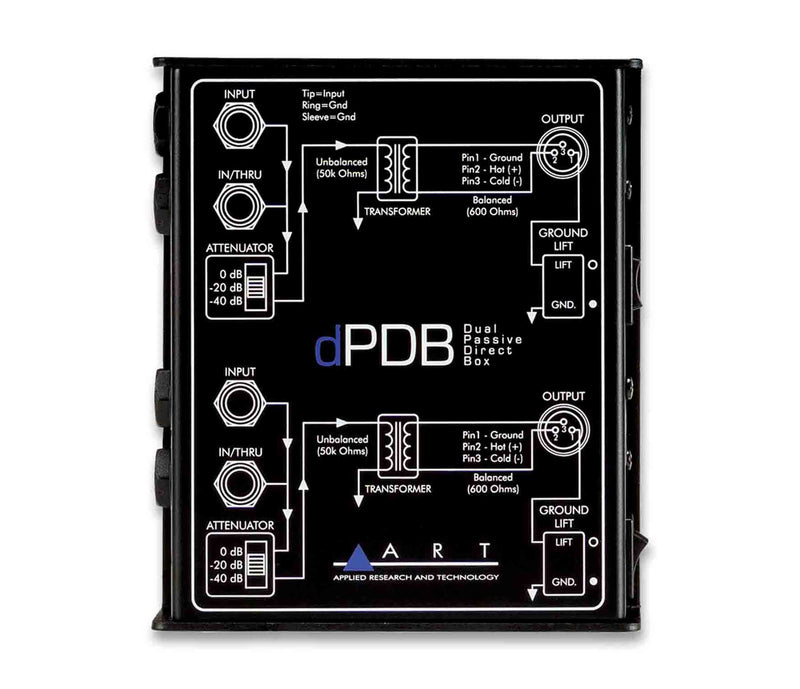 Art dPDB Dual Passive Direct Box by ART