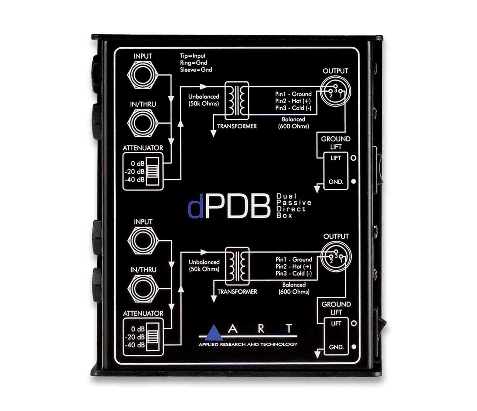 Art dPDB Dual Passive Direct Box by ART
