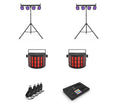 Chauvet DJ RGBW LED Derby Effect Lights DJ Package with 4-Par Wash Light System, USB Transceivers and Wireless Lighting Controller by Chauvet DJ