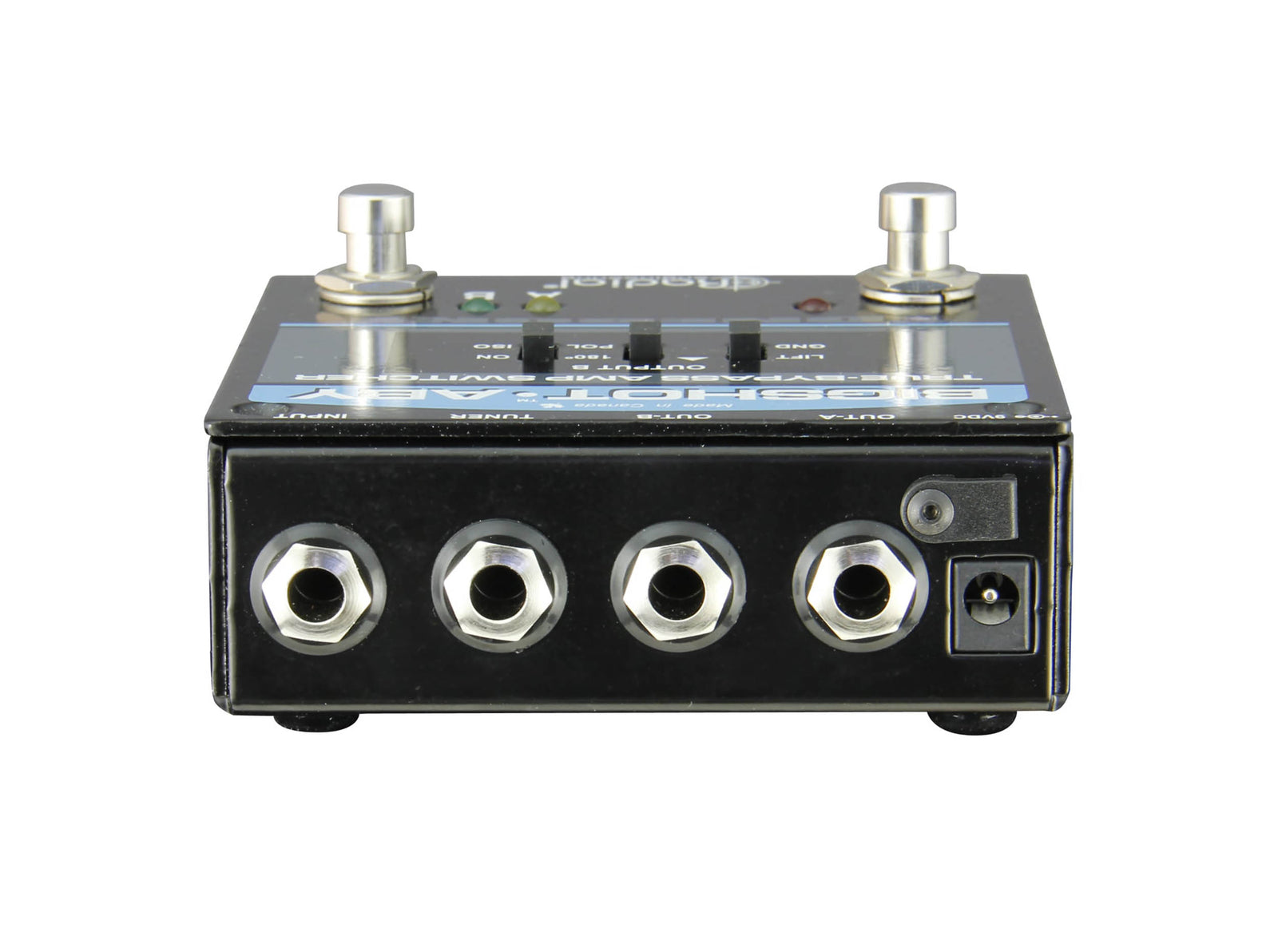 Radial Engineering BigShot ABY, True-Bypass Amp Switcher with LED Indicators by Radial Engineering