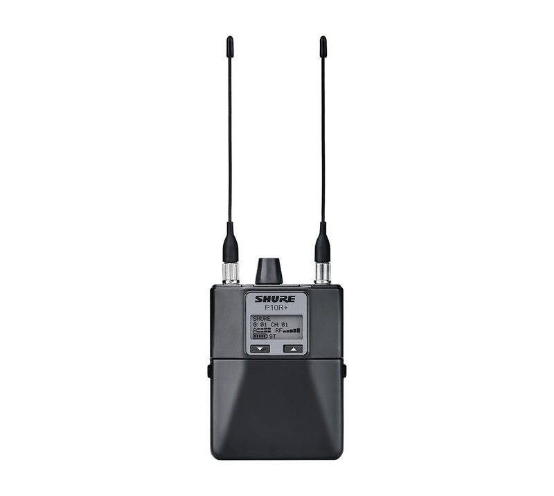 Shure P10R+ Twin Antenna Diversity Wireless Bodypack Receiver by Shure