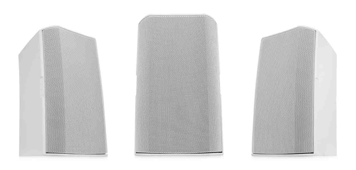 QSC AD-S8T-WH Acoustic Design Series 8-Inch 2-Way 200W Surface-Mount Loudspeaker - White