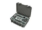 SKB Cases 3i-1711-6DT, iSeries Waterproof Case with Think Tank Photo Dividers and Lid Foam - Black by SKB Cases