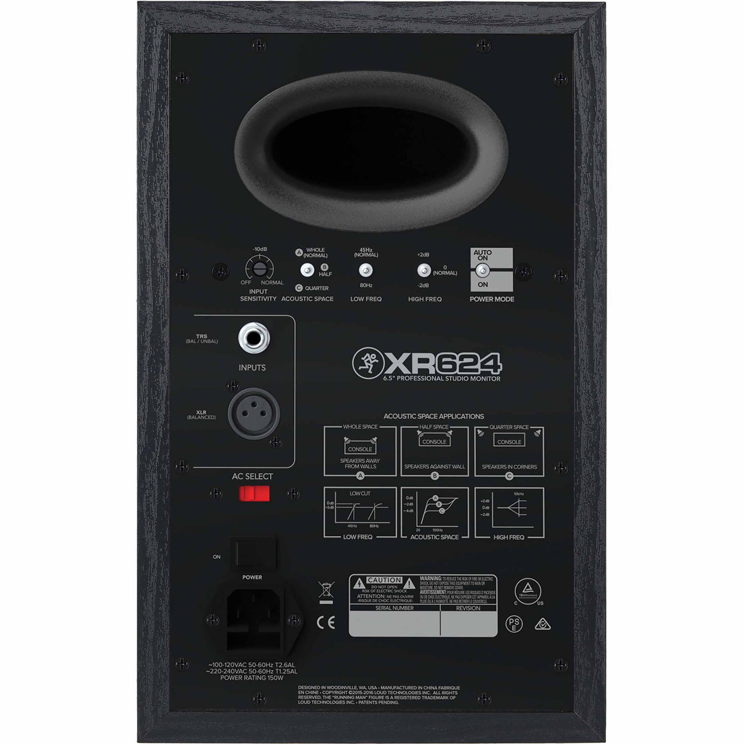 B-Stock: Mackie XR624, 6.5" Professional Studio Monitor by Mackie