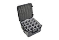SKB Cases 3i-2222-12DT, iSeries Waterproof Case with Think Tank Photo Dividers - Black by SKB Cases