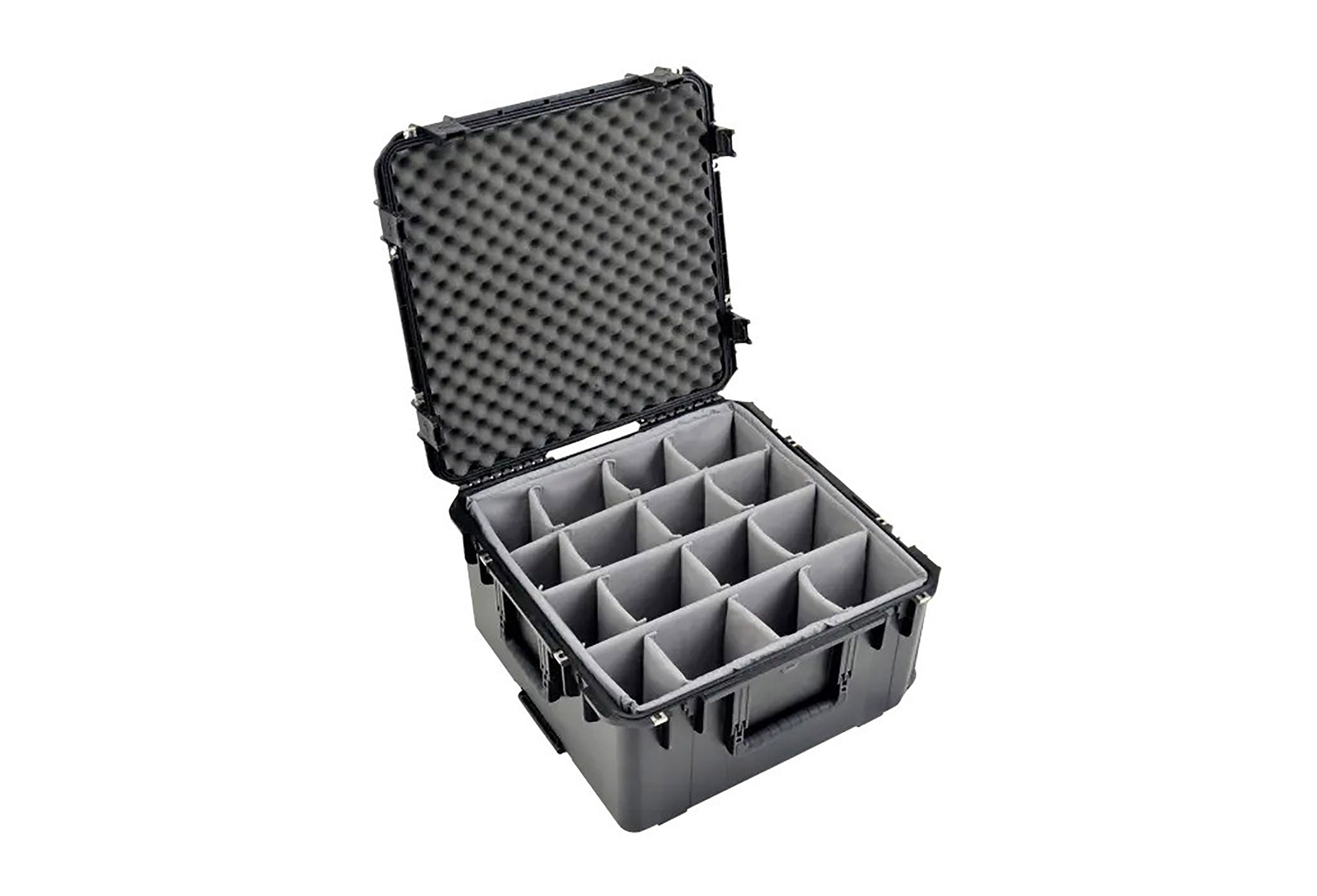 SKB Cases 3i-2222-12DT, iSeries Waterproof Case with Think Tank Photo Dividers - Black