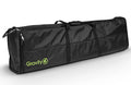 Gravity GR-GBGMSPB4B Transport Bag for 4 Microphone Stands with Plate Base by Gravity
