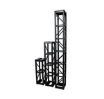 ProX XT-BT1202BLK, 12 Inch Black Bolted Professional Box Truss Segment - 2 Ft by ProX Cases