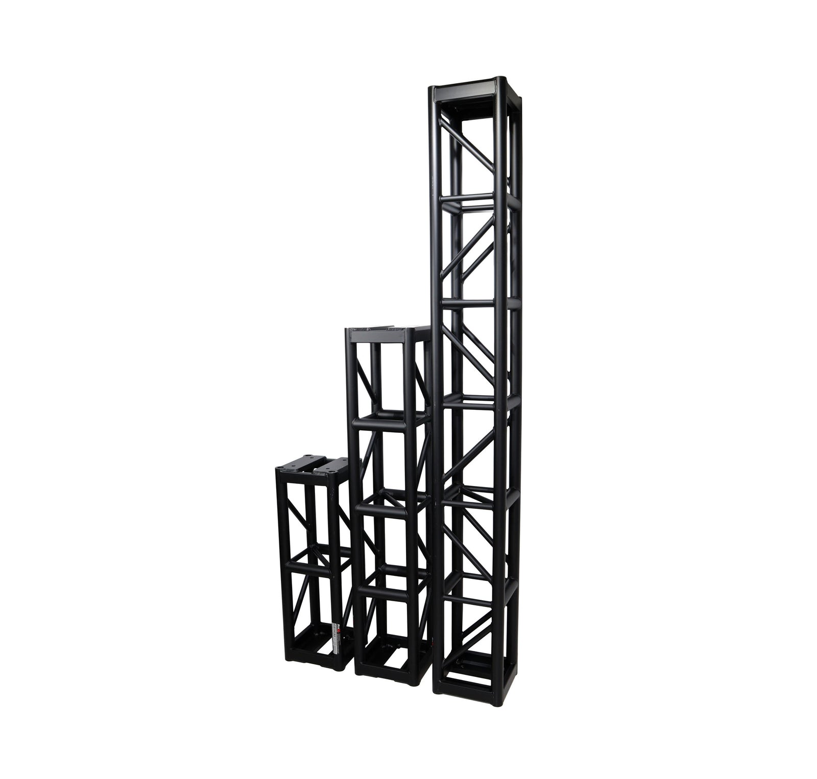 ProX XT-BT1202BLK, 12 Inch Black Bolted Professional Box Truss Segment - 2 Ft by ProX Cases