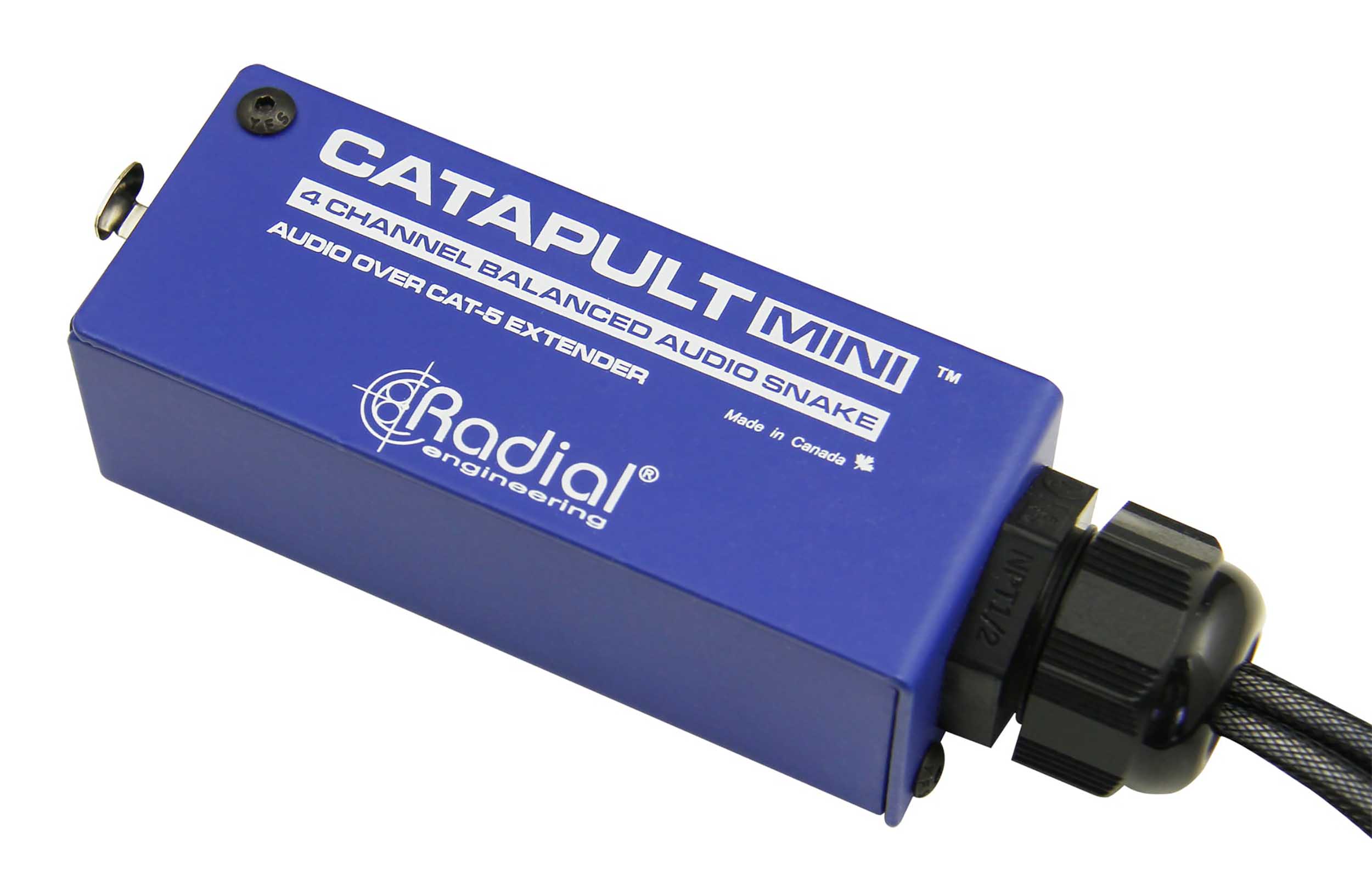 Radial Engineering Catapult Mini 4-Channel Cat 5 Audio Snake by Radial Engineering