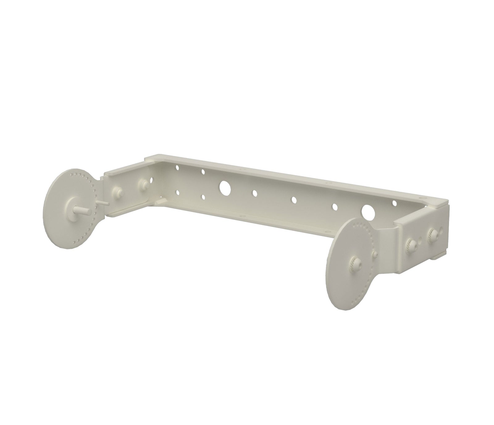 RCF H-BR 006 W, Pair of Brackets for Horizontal Wall Mounting of 8-Inch Compact M 08 Speaker Cabinets - White by RCF
