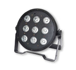 Acue Lighting 9x10W RGBW Flat Par, 9 x 10W RGBW Flat Par DMX Light with Built-in Programs by Acue Lighting