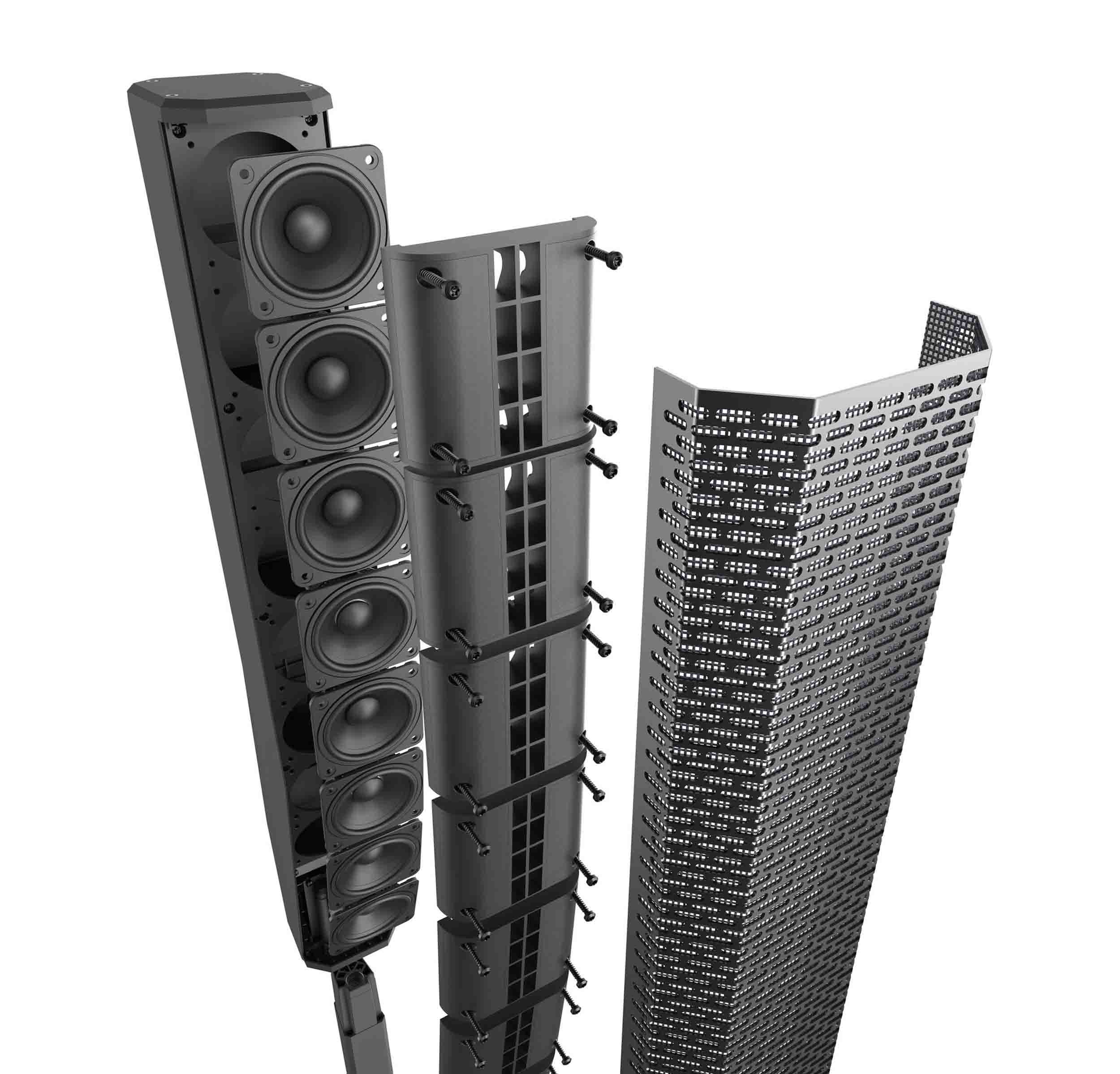 Electro-Voice Evolve 50M Column Speaker Array DJ Package with Subwoofer and Mixer - Black by Electro-Voice
