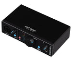 Arturia MiniFuse 1 Portable 1x2 USB Type-C Audio Interface - Black by Arturia