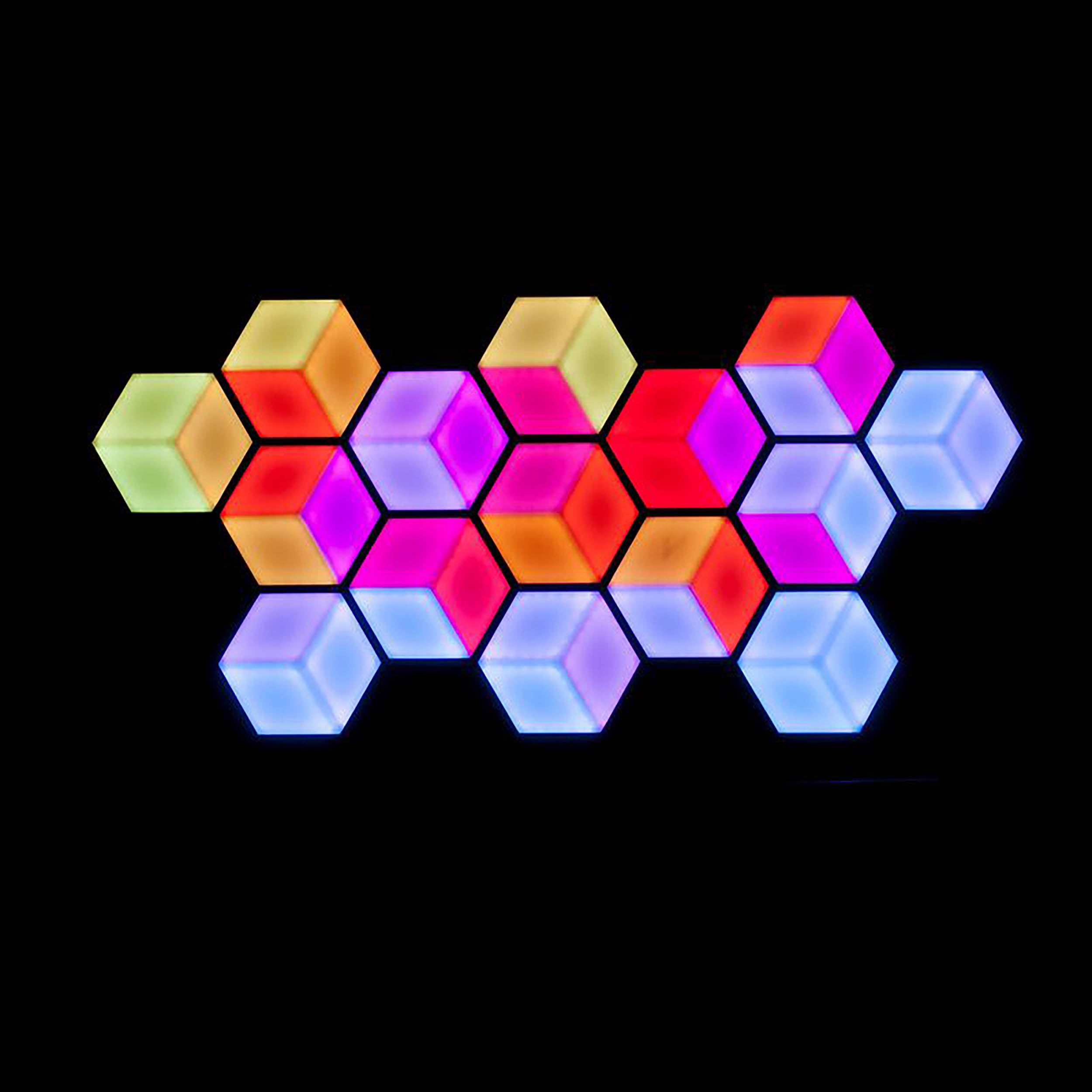 ADJ 3D Vision Plus, Hexagonal RGB LED Panel by ADJ