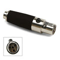 Samson AD200B, TA4F Connector for SASE50B - Black by Samson