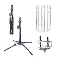 ProX F32 I-Beam Truss Support Package with (3) 6.56Ft Truss Segments, (2) Mount Brackets and (2) Lifting Towers by ProX Cases