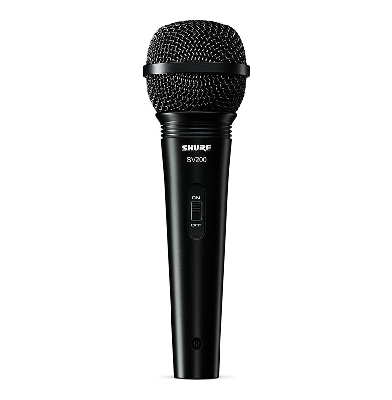 Shure SV200-W Cardioid Dynamic Microphone with XLR-XLR Cable by Shure