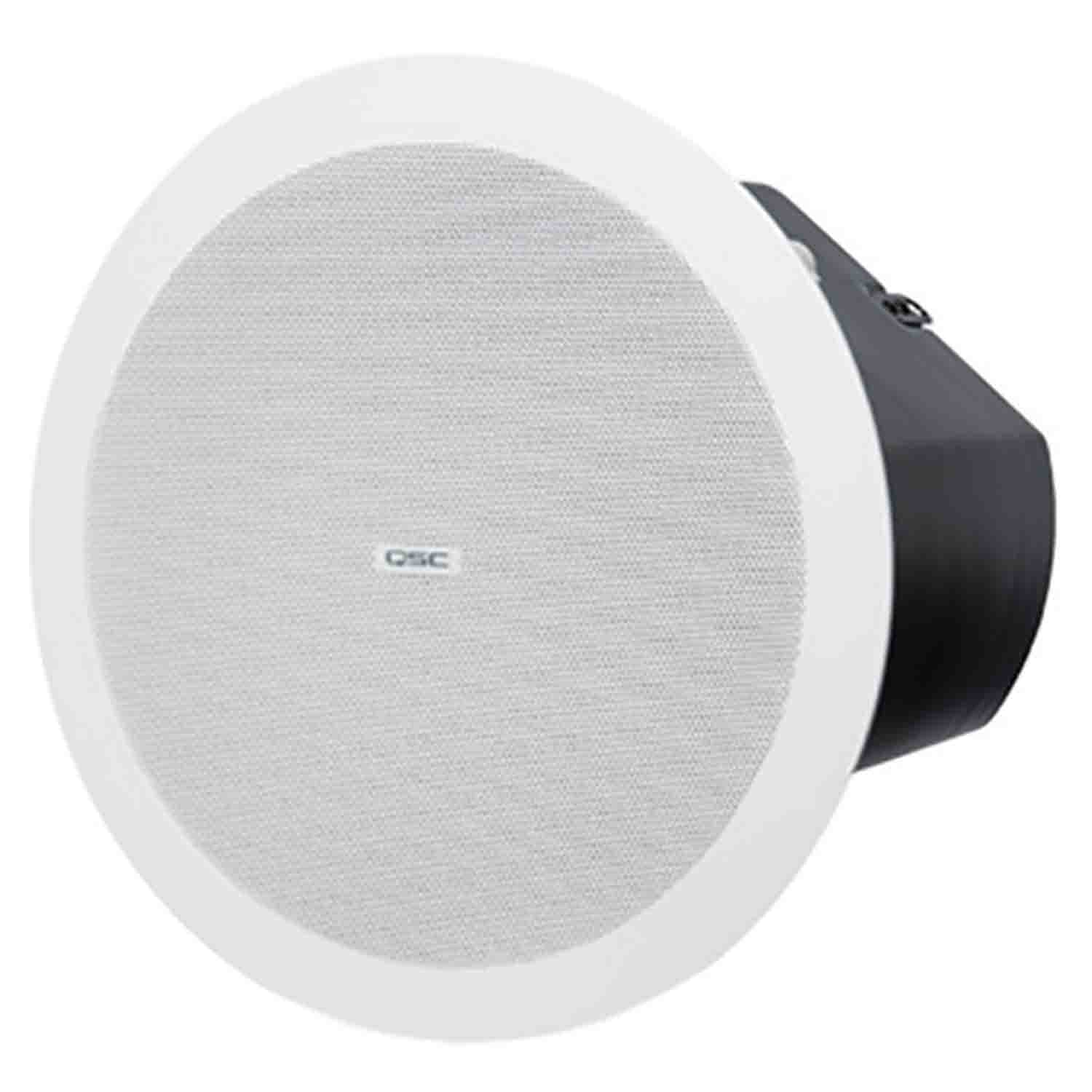 B-Stock: QSC AD-C6T-WH 6.5" Ceiling Mount Speaker - White (pair)