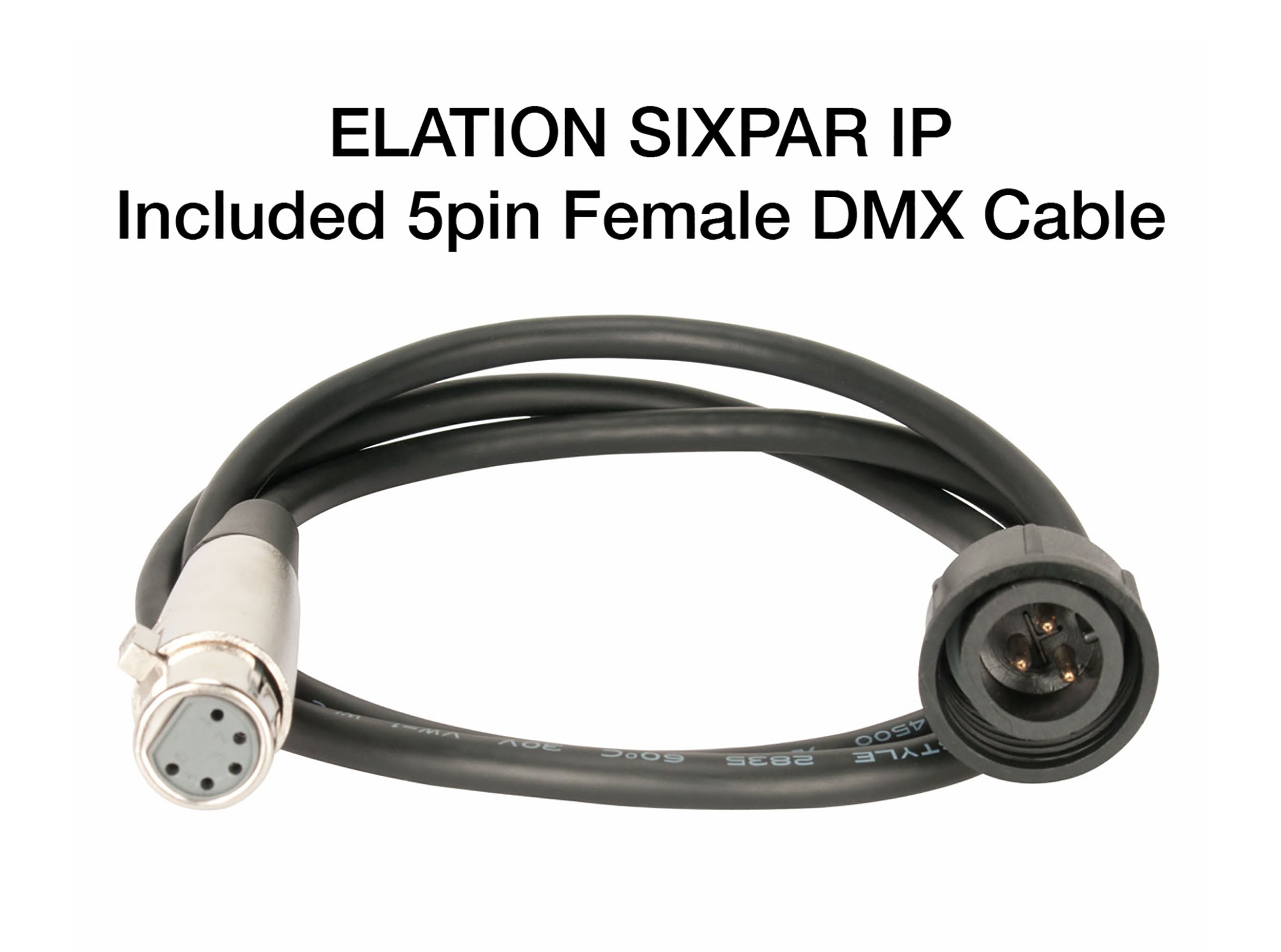 Elation SIXPAR 100IP, 7 x 12-Watt RGBAW+UV LED IP65 Par