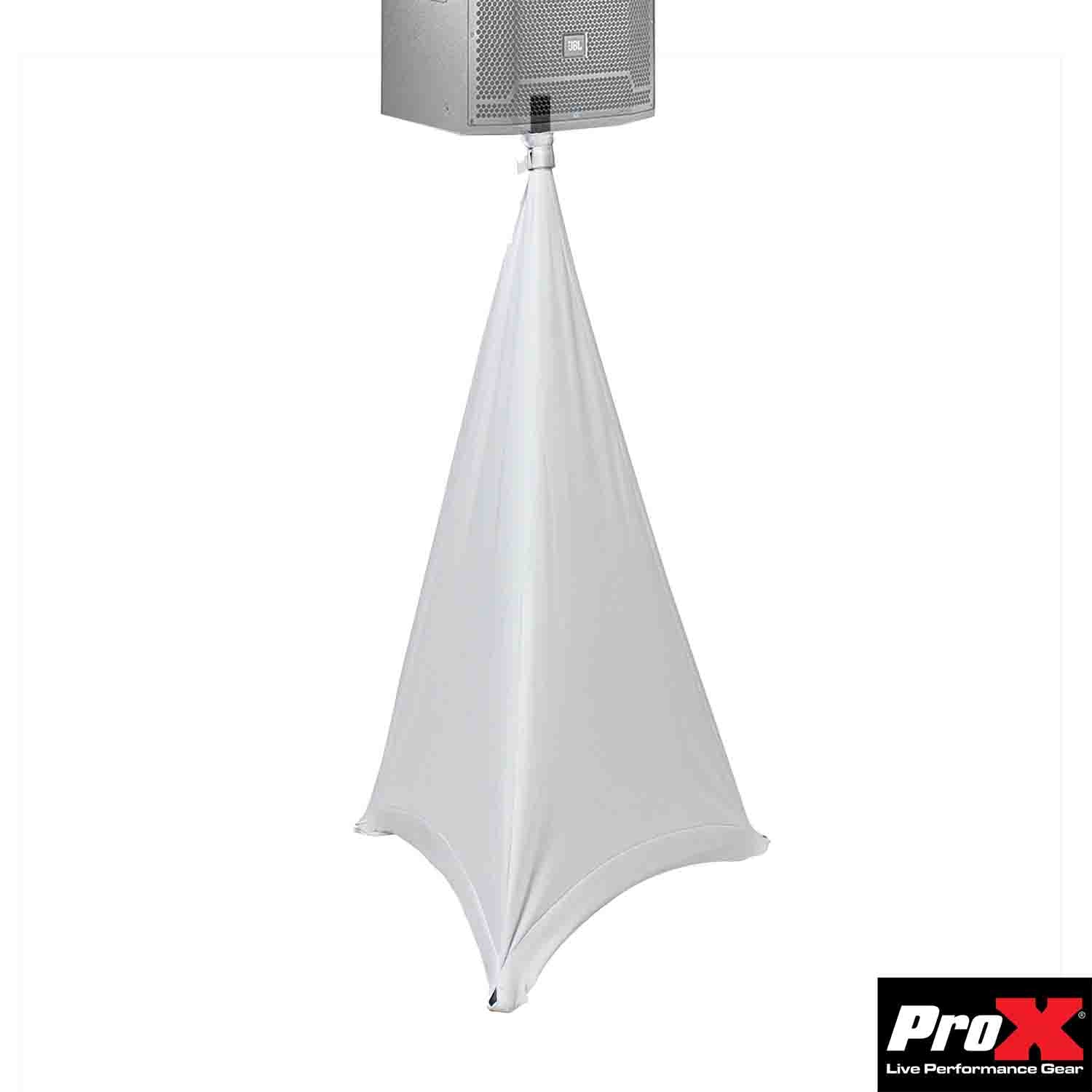 ProX X-SP3SC Lycra Cover Scrim for Speaker Tripod or Lighting Stand 3 Sided by ProX Cases