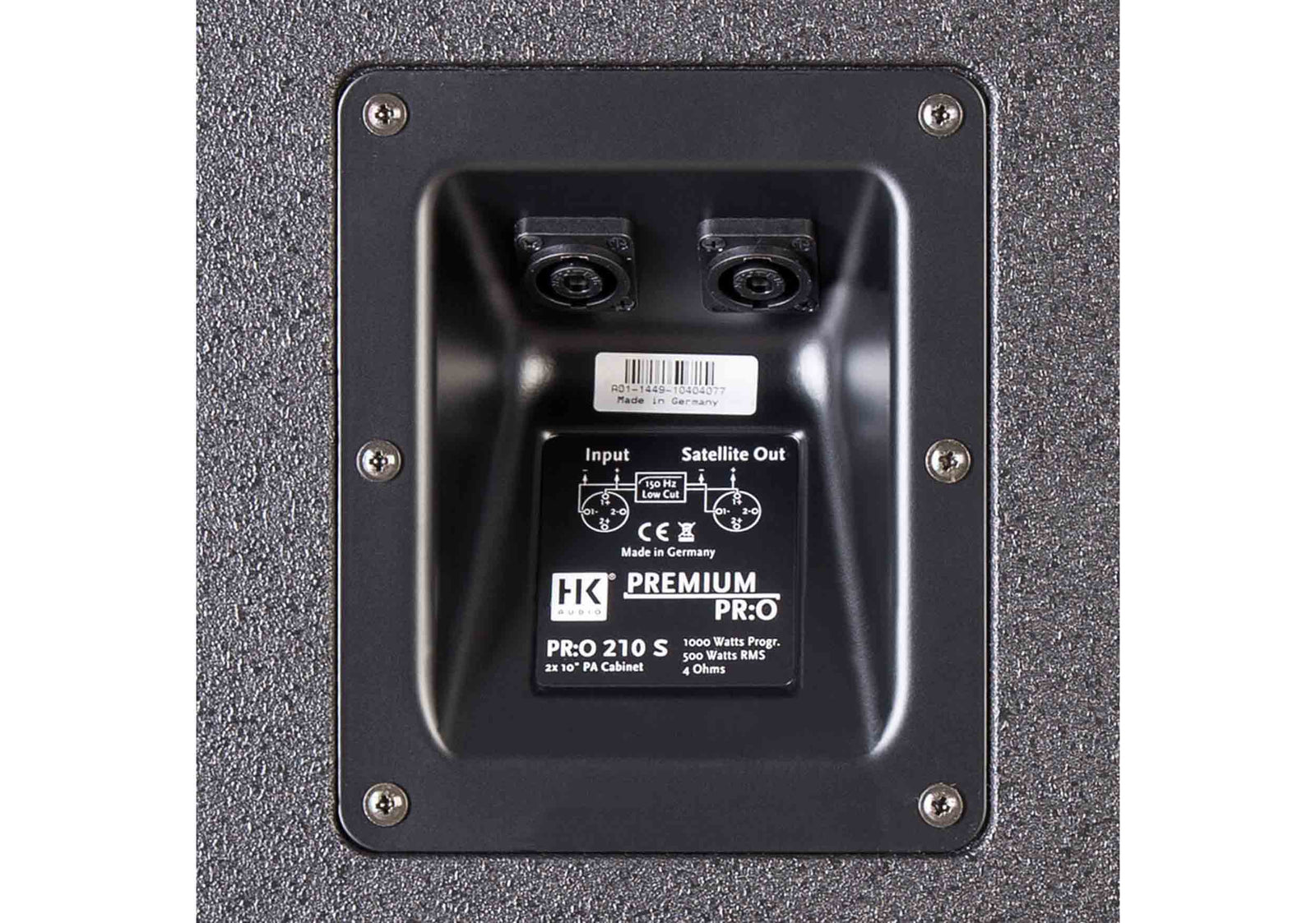 HK Audio PREM PR:O 210 SUB, 2 x 10" Passive Subwoofer - 1000 Watt by HK Audio