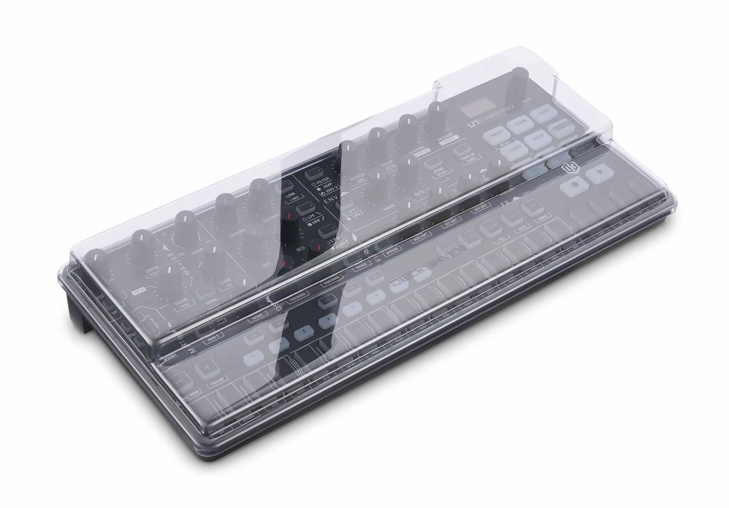 Decksaver DS-PC-UNOSYNTHPROX, Protection Cover for IK MULTIMEDIA UNO SYNTH PRO X Analog Synthesizer by Decksaver