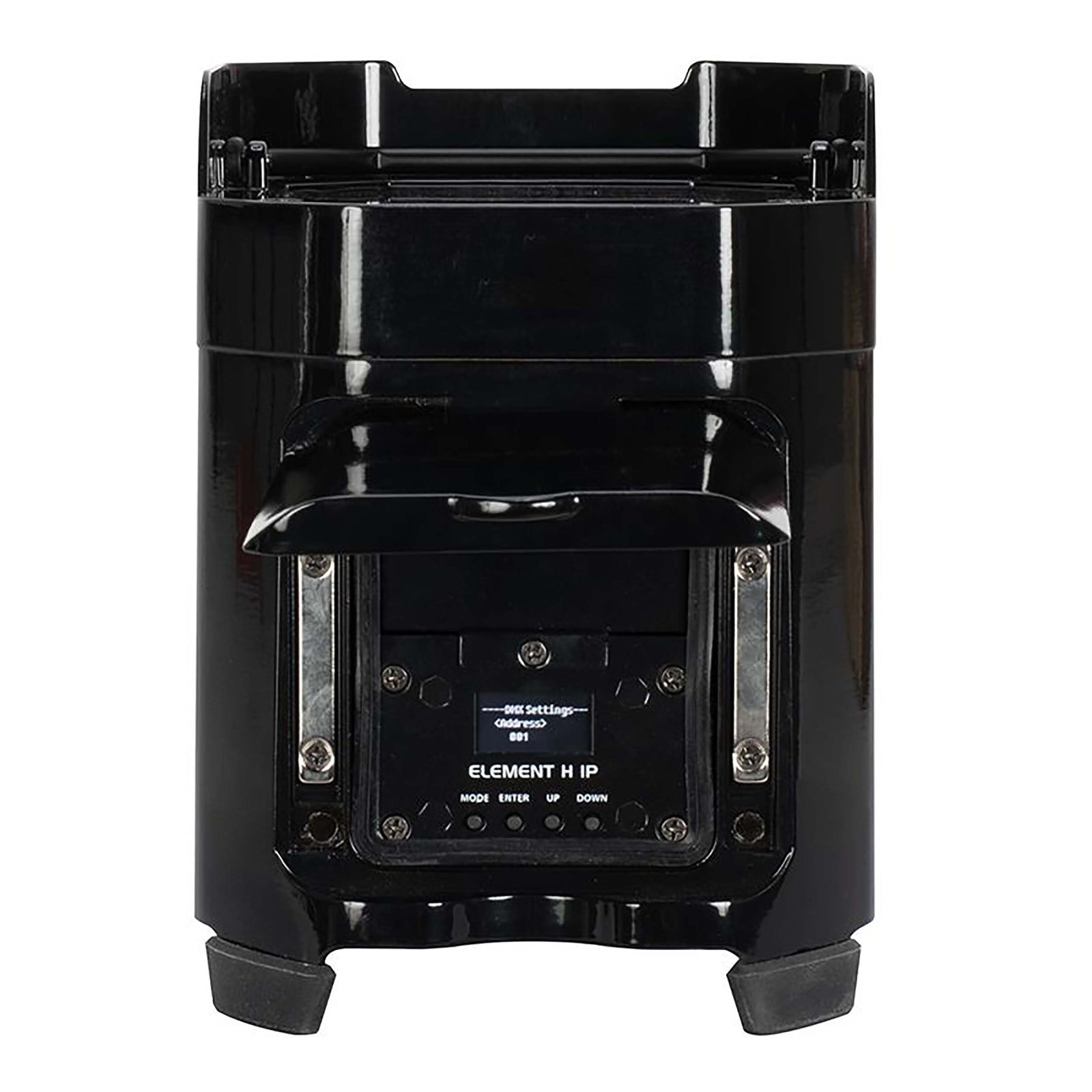 ADJ Element H6, Event Up Lighting System With (6) IP54-Rated Black Fixtures and Charging Flight Case by ADJ