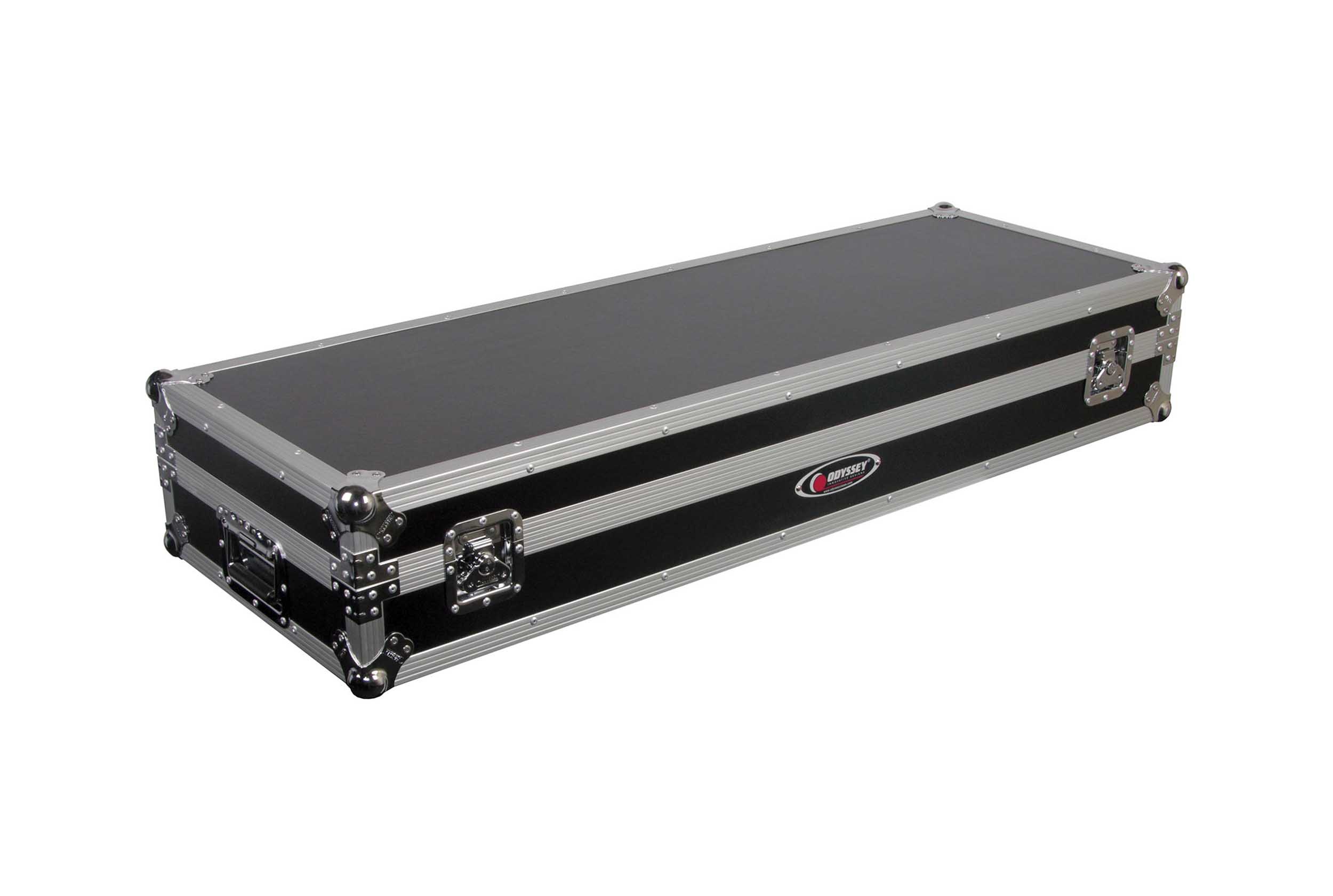 Open Box: Odyssey FZDJ12W 12" Format DJ Mixer and Turntables Flight Coffin Case with Wheels by Odyssey