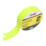 ProX XGF-260FLY, 2 Inch 60YD Fluorescent Yellow Commercial Grade Gaffer Tape - 180Ft by ProX Cases
