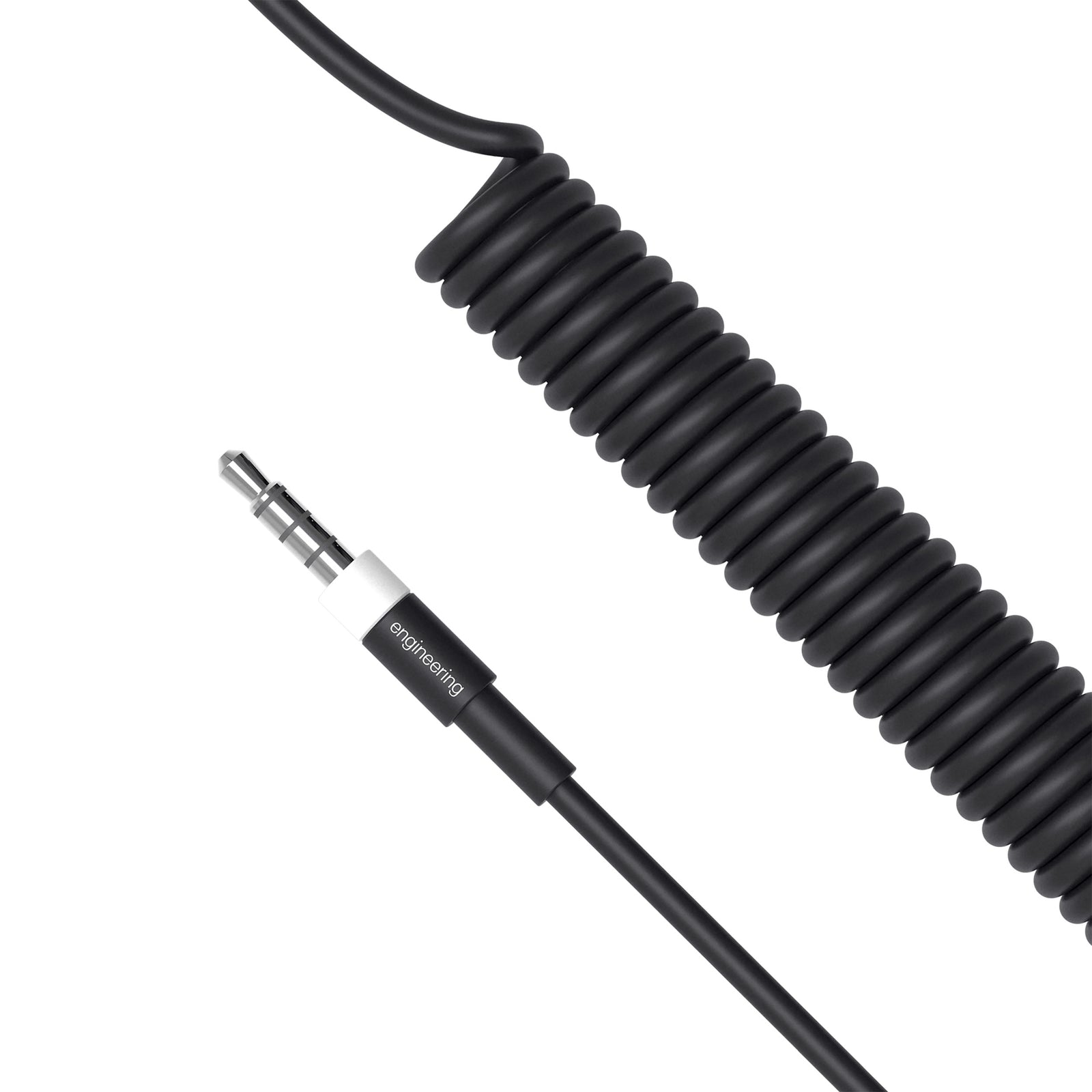 Teenage Engineering Branded 4-Pole Audio Cable Curly Long by Teenage Engineering