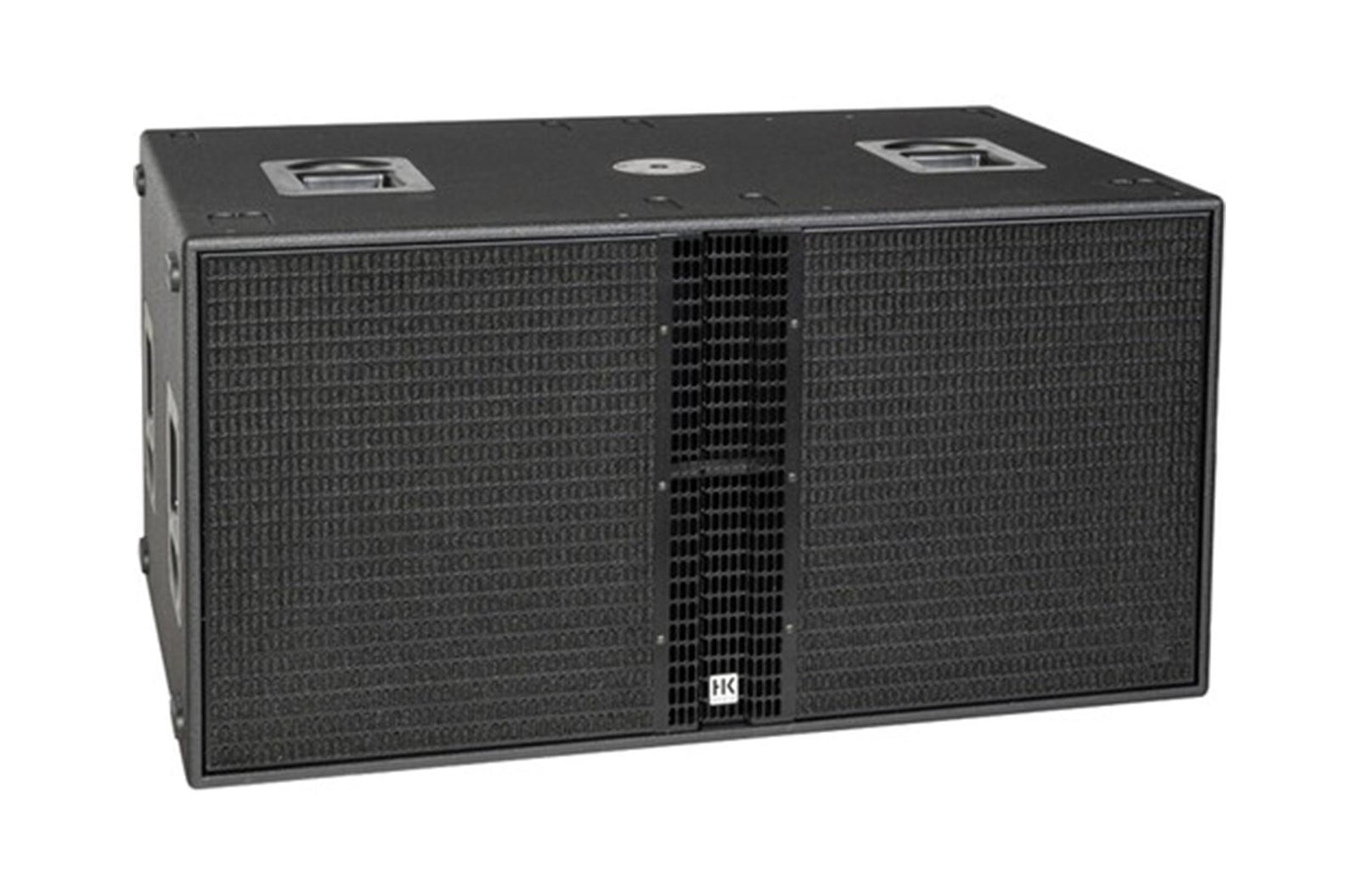 HK Audio L9-118SUBBA, Powered 1100W 18" Dual Vented Bandpass Subwoofer - Black by HK Audio