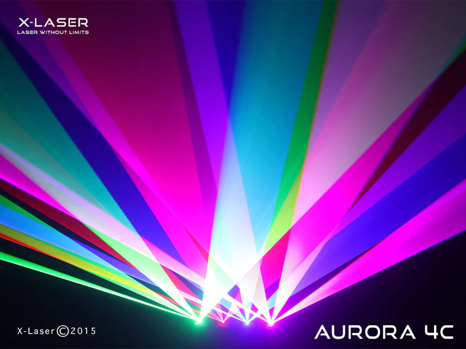 B-Stock: X-Laser Aurora 4C Quad Aperture RGBM Laser by X-Laser