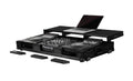Odyssey FZGSP12CDJW2BL, Full Glide Platform Label DJ Coffin Flight Case for 12″ Format DJ Mixer and Two Large Format Media Players - Black by Odyssey