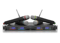 Technical Pro WM1641 UHF Professional Quad Wireless Microphone System by Technical Pro