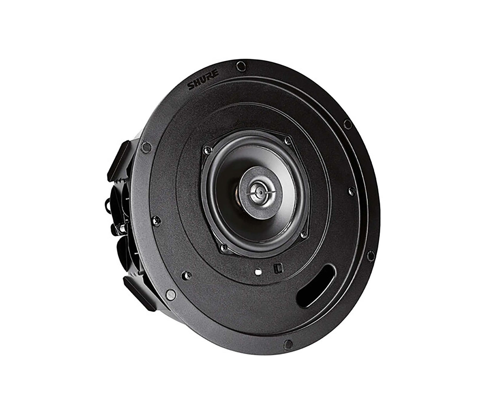Shure 712P W-V Ecosystem DJ Package Including 1 MXA710-2FT Linear Microphone, 1 P300-IMX Audio Processor, 2 MXN5W-C Ceiling Loudspeaker + 2 Tile Bridge by Shure
