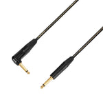 Adam Hall Cables 5 STAR IPR 0600 Instrument Cable Palmer and Neutrik Angled Jack TS x Jack TS - 6m / 20 Ft by Adam Hall